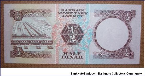 1/2 Dinar. Banknote