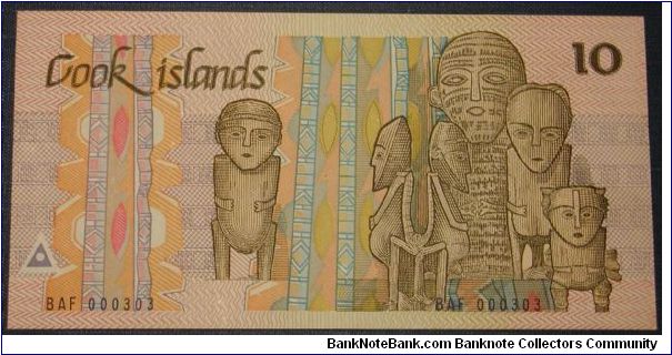 Banknote from Cook Islands year 1988