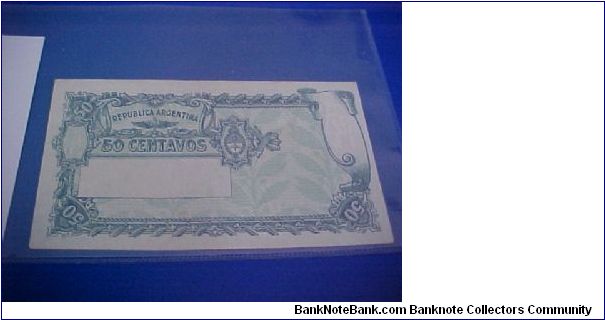 Banknote from Argentina year 1949