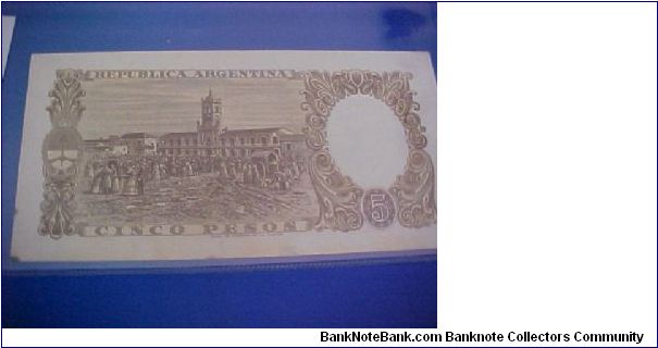 Banknote from Argentina year 1961