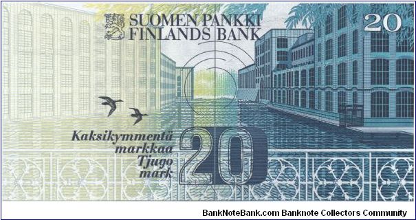 Banknote from Finland year 1993
