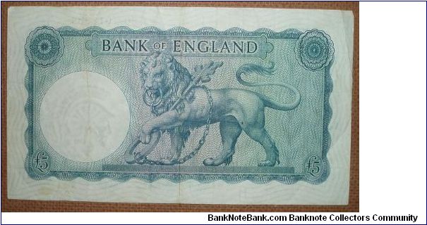 Banknote from United Kingdom year 1960