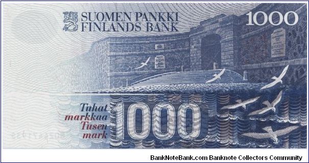 Banknote from Finland year 1986