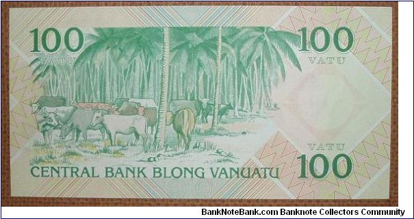 Banknote from Vanuatu year 1982