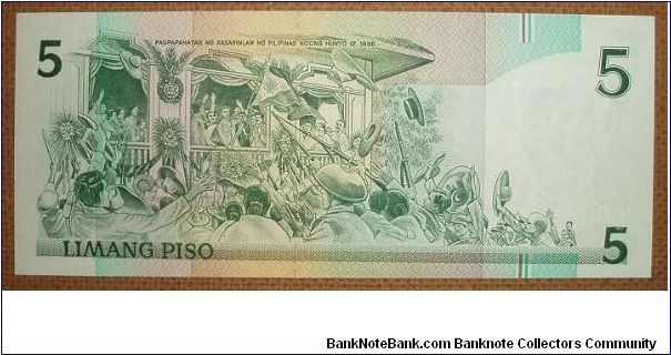 Banknote from Philippines year 1986