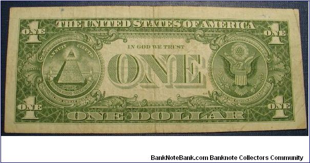 Banknote from USA year 1957