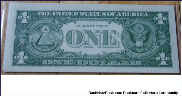 Banknote from USA year 1957