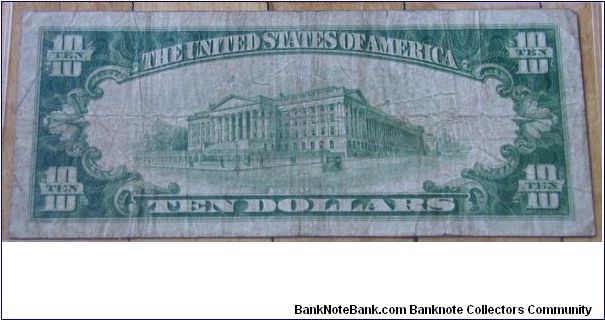 Banknote from USA year 1928