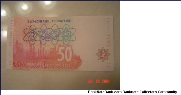 Banknote from South Africa year 1999