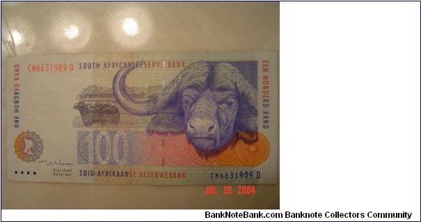 South Africa P-126 100 Rand 1999 Banknote