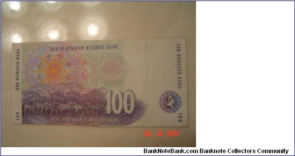 Banknote from South Africa year 1999