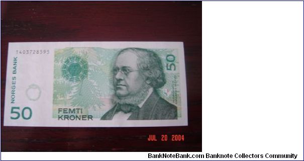 Norway P-46 50 Kroner 2000 Banknote