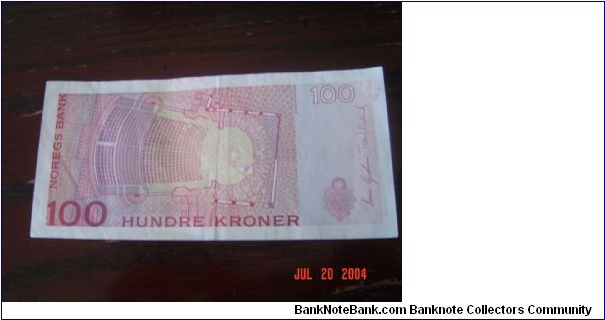 Banknote from Norway year 2003