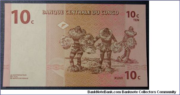 Banknote from Congo year 1997