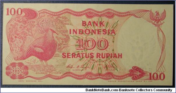 Indonesia 100 Rupiah 1984 Banknote