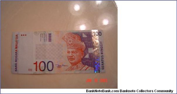 Malaysia P-44 100 Ringgit 1998 Banknote