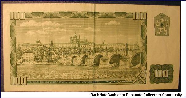 Banknote from Czech Republic year 1961