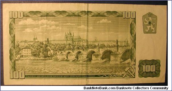 Banknote from Czech Republic year 1961