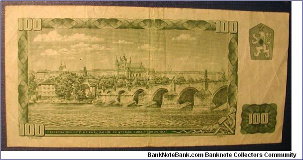 Banknote from Czech Republic year 1993