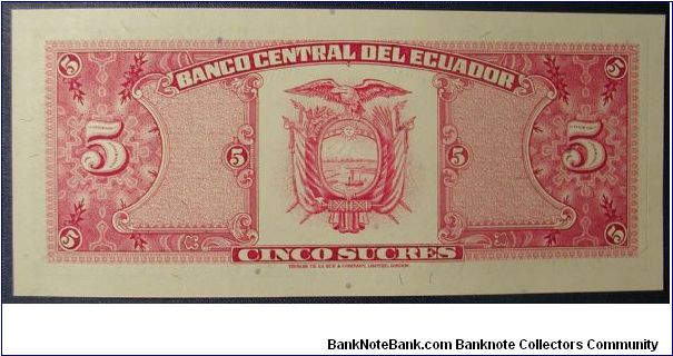 Banknote from Ecuador year 1988