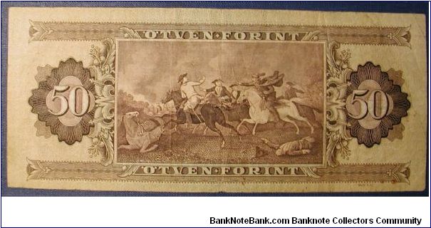 Banknote from Hungary year 1980