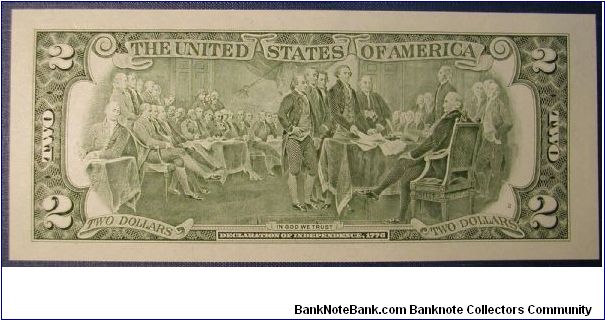 Banknote from USA year 1995