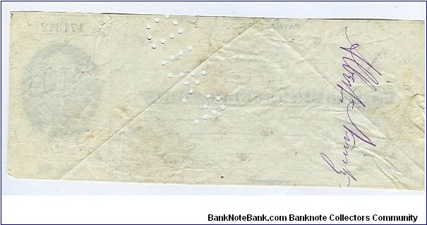Banknote from USA year 1903