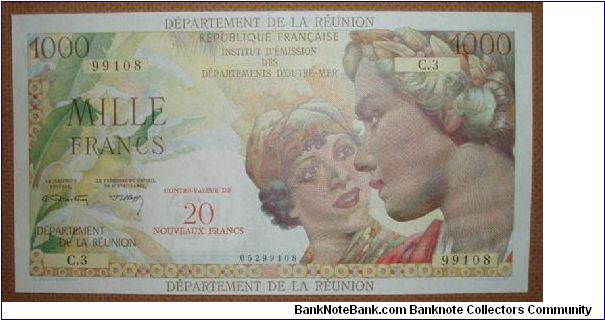 Banknote from France year 1964