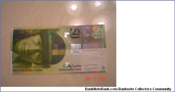 Switzerland P-68 50 Francs 1994 Banknote