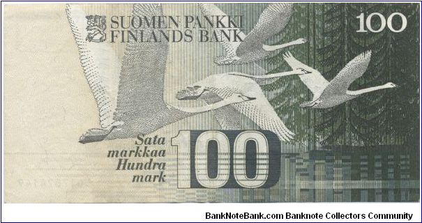 Banknote from Finland year 1991