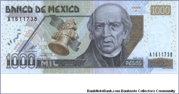 P-NEW, 1.000 Pesos, 2002 Banknote