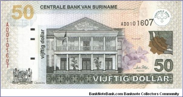 P-NEW, 50 Dollar, 2004 Banknote