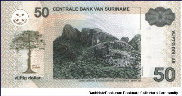 Banknote from Suriname year 2004