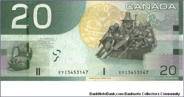 Banknote from Canada year 2004