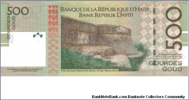 Banknote from Haiti year 2004