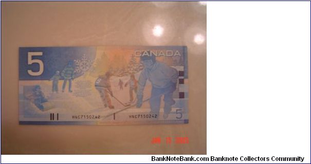 Banknote from Canada year 2004