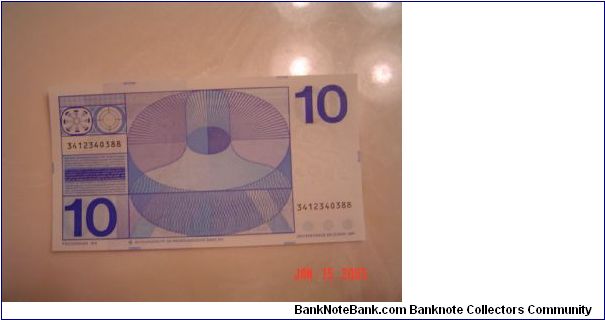 Banknote from Netherlands year 1968