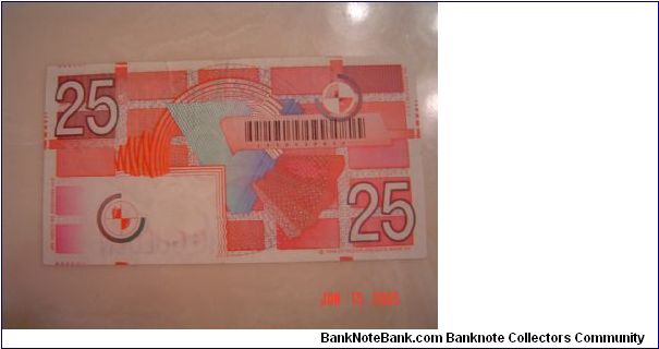 Banknote from Netherlands year 1989