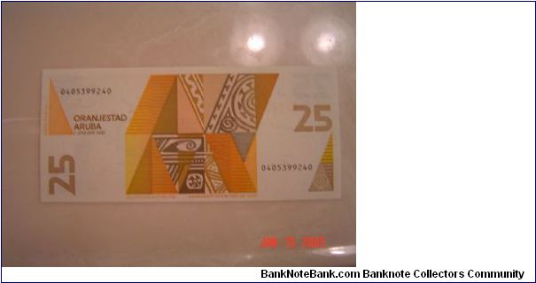 Banknote from Aruba year 1993