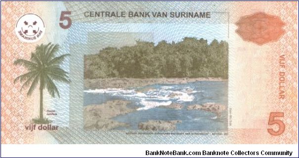Banknote from Suriname year 2004