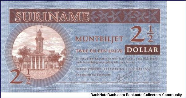 P-NEW, 2½ Dollar, 2004 Banknote