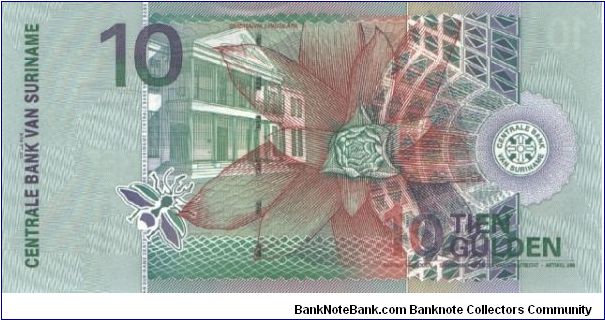 Banknote from Suriname year 2000