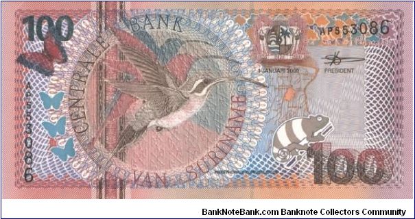 P-149, 100 Gulden, 2000 Banknote