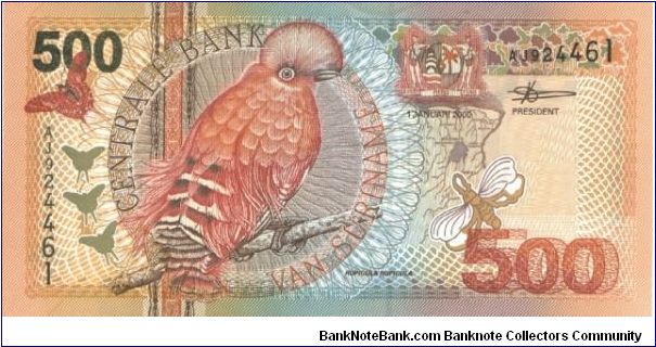 P-150, 500 Gulden, 2000 Banknote