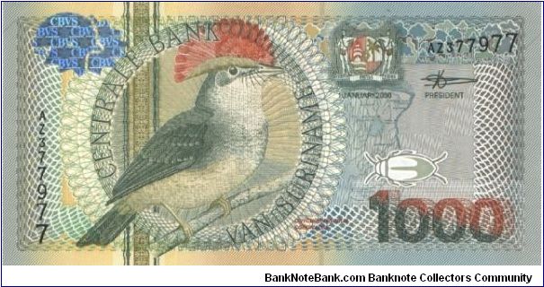 P-151, 1.000 Gulden, 2000 Banknote