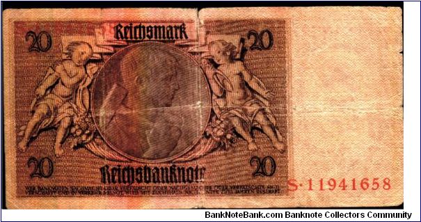 Banknote from Germany year 1924