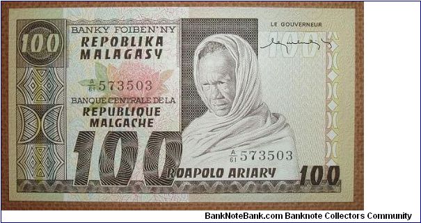 100 Francs Banknote