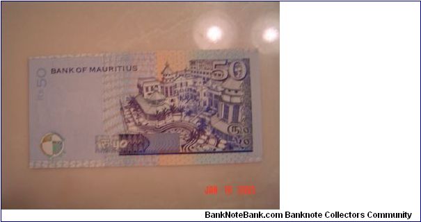 Banknote from Mauritius year 1999