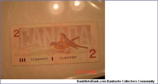 Banknote from Canada year 1986