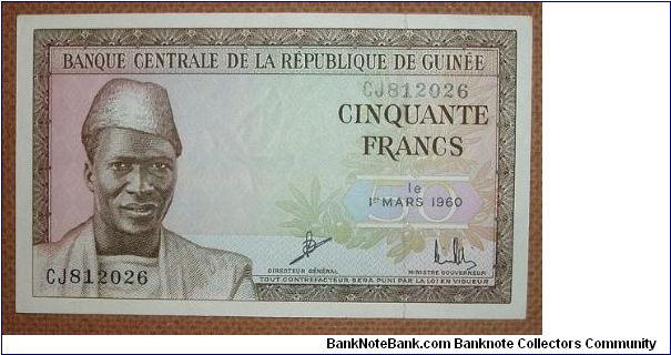 50 Francs Banknote